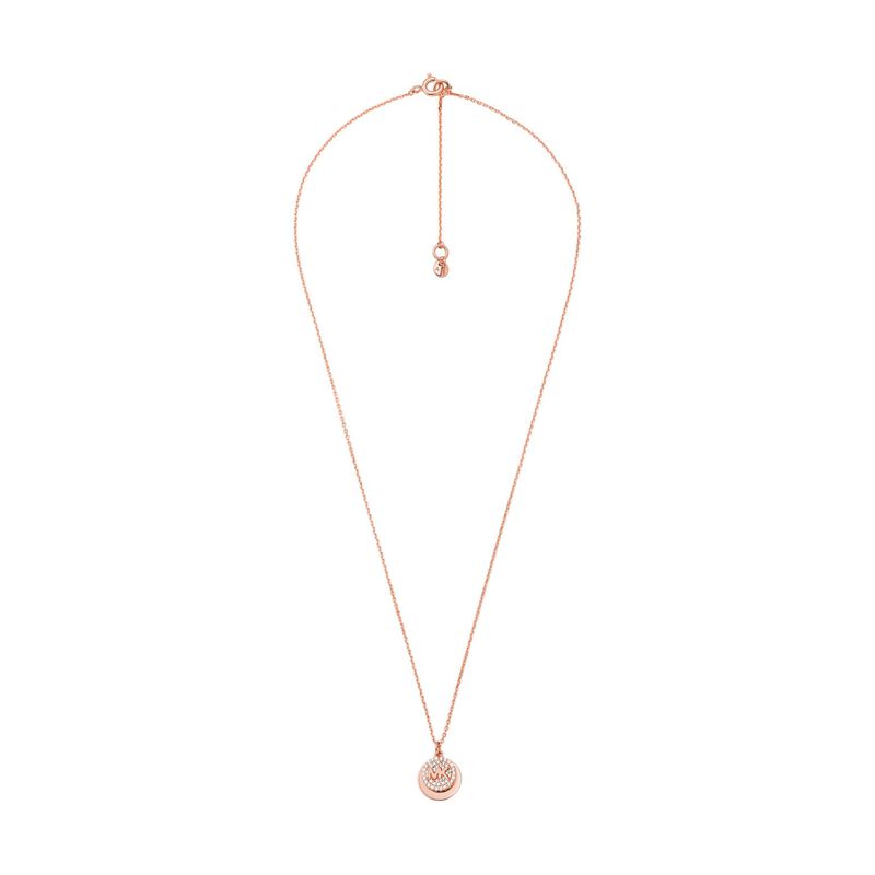 Michael Kors Premium Rose Gold Necklace MKC1515AN791 image number 3